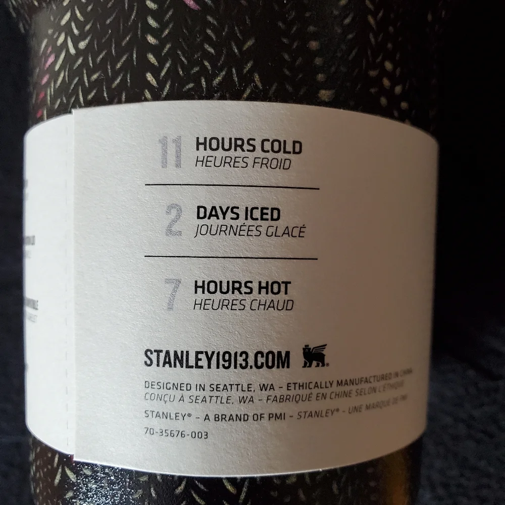 Stanley Calia Black Serpent 40 Oz. The Flowstate Quencher H2.0 Tumbler New - Picture 4 of 12